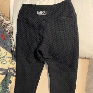 Booty By Brabants black croco leggings